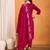 Pink color beautiful designer kurti set