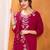 Pink color beautiful designer kurti set