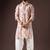 Multi color beautiful printed blended cotton fabric ceremonial men's kurta payjama