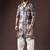 Multi color beautiful printed blended cotton fabric ceremonial men's kurta payjama