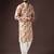 Multi color beautiful printed blended cotton fabric ceremonial men's kurta payjama