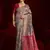 red color soft silk blend fabric graceful partywear saree
