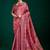 light pink color beautiful tussar silk blend fabric sophisticated woven designer saree