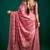 light pink color beautiful tussar silk blend fabric sophisticated woven designer saree