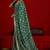 green color velvet tussar silk blend beautiful partywear saree