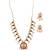 Classic antique finish lakshmi necklace with matching earrings