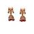 Antique temple jewellery set with goddess lakshmi motifs
