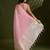 pink color tissue linen art silk weaving checks designer graceful trendy saree
