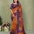 mustard color mul cotton designer kalamkari printed ethnic partywear saree