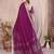 wine color linen cotton fabric woven silver jari designer ceremonial saree