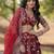 Maroon Color Viscose Jacquard Embroidered Sequins Work Lehenga Choli With Dupatta