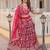 Pink Color Viscose Jacquard Embroidered Sequins Work Lehenga Choli With Dupatta