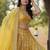 Yellow Color Viscose Jacquard Embroidered Sequins Work Lehenga Choli With Dupatta