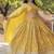 Yellow Color Viscose Jacquard Embroidered Sequins Work Lehenga Choli With Dupatta