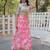Pink Color Digital Printed Faux Georgette Sequins Work Lehenga Choli With Dupatta