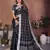 black linen cotton woven checks trendy ethnic saree