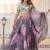 Grey Color Russian Silk Printed Sequins Work Lehenga Choli With Dupatta