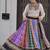 Multi Color Cotton Printed Gota Patti Worklehenga Choli