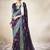 purple color beautiful girlie woven designer saree