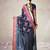 navy blue color beautiful girlie woven designer saree