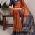 elegant rangoli art silk printed saree for everyday & festive wear
