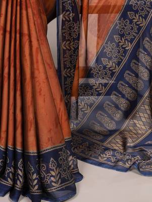 elegant rangoli art silk printed saree for everyday & festive wear 5