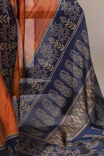elegant rangoli art silk printed saree for everyday & festive wear