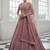 Enthralling Pink Dori, Multi Thread, Sequence Embroidered and Zircon Diamond Heavy Net Bridal Lehenga Choli
