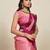pink color soft art silk fabric woven jari designer ceremonial partywear saree