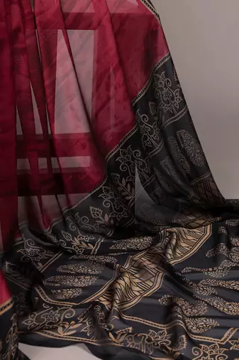 elegant rangoli art silk printed saree for everyday & festive wear