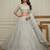 Bewitching White Dori, Zari work, Sequins work, Thread Embroidered and motif work Heavy net Bridal wedding Lehenga Choli