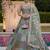 Charming Multi Real Mirror work, Chain Embroidered, Diamond work Net wedding lehengas for women