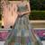 Charming Multi Real Mirror work, Chain Embroidered, Diamond work Net wedding lehengas for women