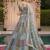 Charming Multi Real Mirror work, Chain Embroidered, Diamond work Net wedding lehengas for women