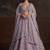 Comely Light Purple Fancy, Dori,  Studded Sequins Embroidered with Zircon Diamond Studded Net wedding wear lehenga choli