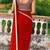 red color beautiful ceremonial special bollywood saree