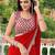 red color beautiful ceremonial special bollywood saree