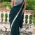 green color beautiful ceremonial special bollywood saree