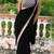 black color beautiful ceremonial special bollywood saree