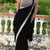 black color beautiful ceremonial special bollywood saree