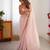 pink color bollywood style smart embroidered ceremonial saree