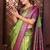 Parrot Green Color Zari Weaving Banarasi Tissue Silk Saree
