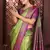 Parrot Green Color Zari Weaving Banarasi Tissue Silk Saree