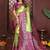Parrot Green Color Zari Weaving Banarasi Tissue Silk Saree