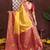 Yellow Color Zari Weaving Banarasi Tissue Silk Saree