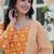 Yellow Pure Cotton Kurta Set with All-Over Print – Soft, Stylish & Everyday Ethnic Wea