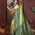 Light Green Color Zari Weaving Banarasi Tissue Silk Blend Saree