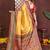Yellow Color Zari Weaving Banarasi Tissue Silk Blend Saree