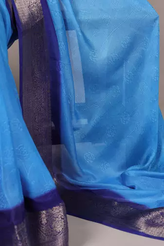 elegant marsh mello saree with soft & smooth finish