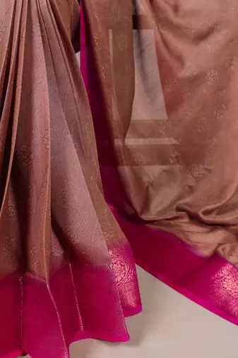 elegant marsh mello saree with soft & smooth finish